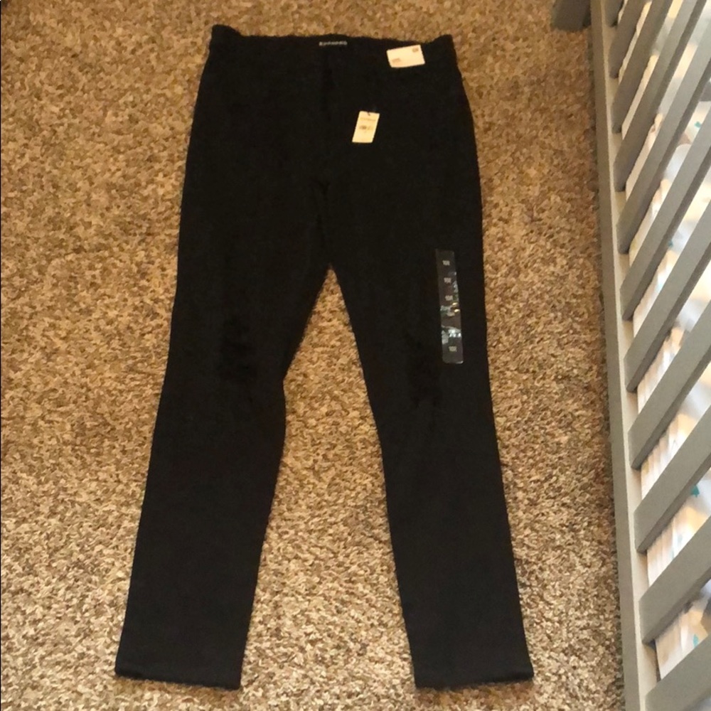 Black express jeans